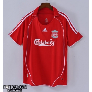 Liverpool 2006-2007 Retro Domácí Dres Krátký Rukáv